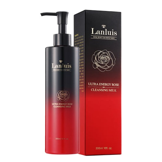 LANLUIS Ultra Energy Rose Cleansing Milk 肌肽活顏初露玫瑰能量卸妝奶