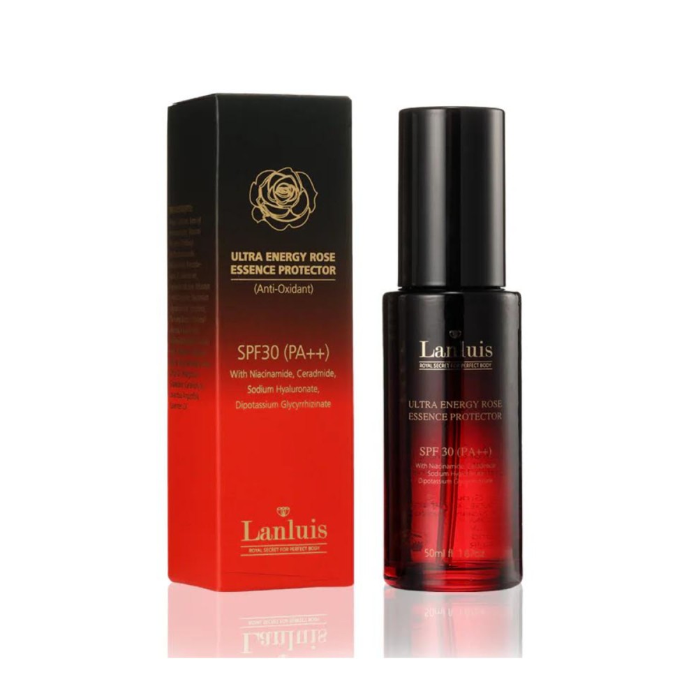 LANLUIS Ultra Energy Rose Essence Protector 肌肽活顏初露玫瑰精華防曬乳